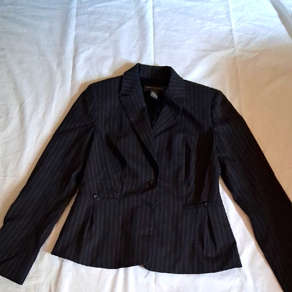 Banana Republic Black Tailored Blazer#137p